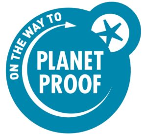 logo on the way to planet proof